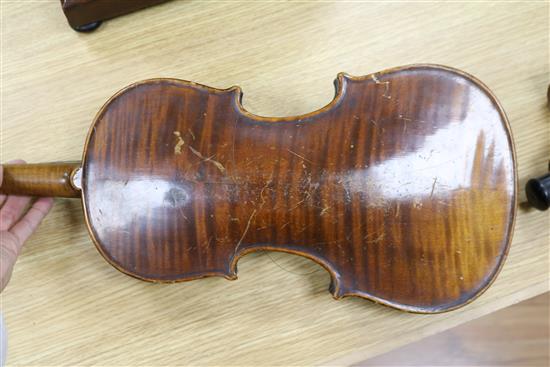 A 19th century German violin